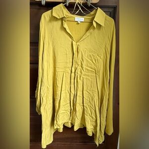 Joseph A Plus Golden Long Sleeve Women's Blouse
